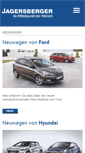 Mobile Screenshot of jagersberger-automobil.at